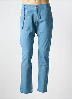 Pantalon chino buzunare albastru DELAHAYE bărbat