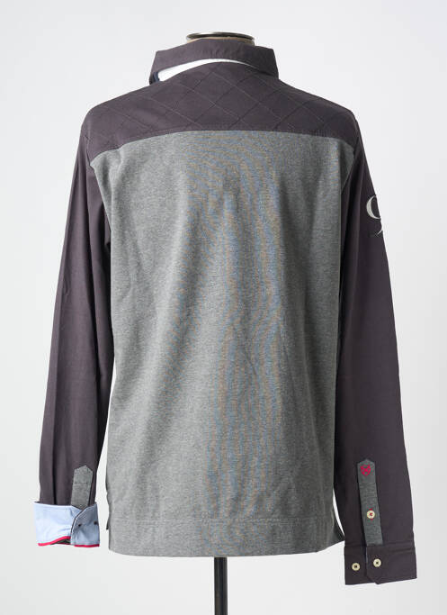 Polo gri BLACK WELLIS bărbat