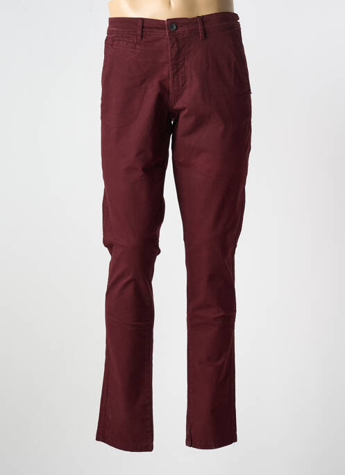 Pantalon chino roșu DELAHAYE bărbat