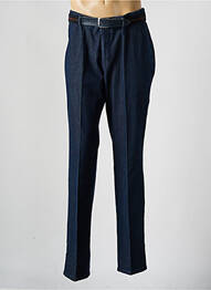 Pantalon slim țesătură poplin mărime normală albastru GS CLUB homme
