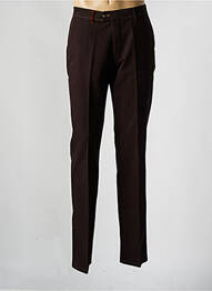 Pantalon slim elasticitate mărime normală maro GS CLUB homme