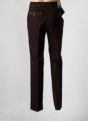 Pantalon slim elasticitate mărime normală maro GS CLUB bărbat