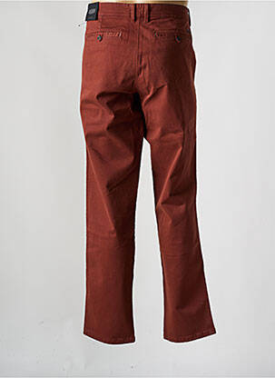 Pantalon chino elasticitate mărime normală maro DELAHAYE bărbat