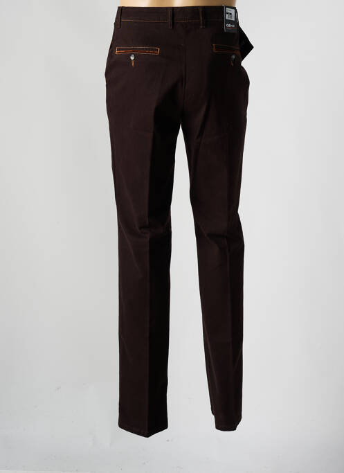 Pantalon slim maro GS CLUB bărbat