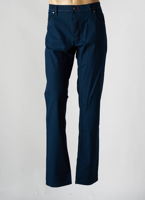 Pantalon slim albastru GS CLUB bărbat