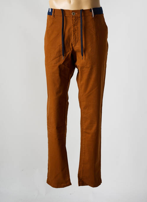 Pantalon chino maro COFOX bărbat