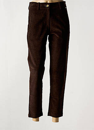 Pantalon 7/8 maro AGATHE & LOUISE femeie