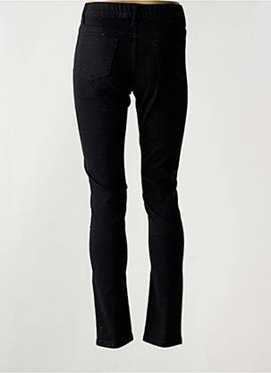Pantalon slim talie elastică mărime normală negru PLURIELLES femeie