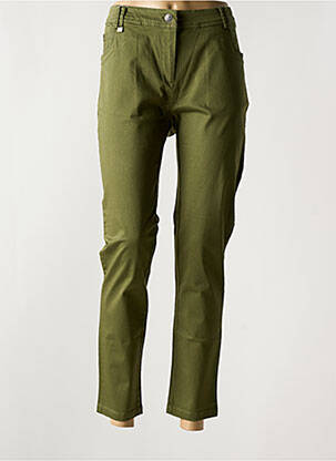 Pantalon 7/8 verde AGATHE & LOUISE femeie