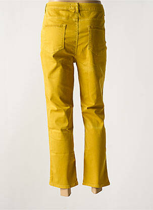 Pantalon 7/8 elasticitate mărime normală galben CONCEPT K femeie