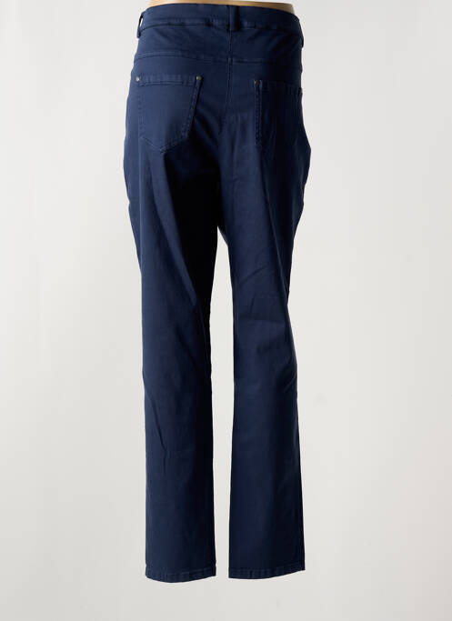 Pantalon slim albastru GUY DUBOUIS femeie