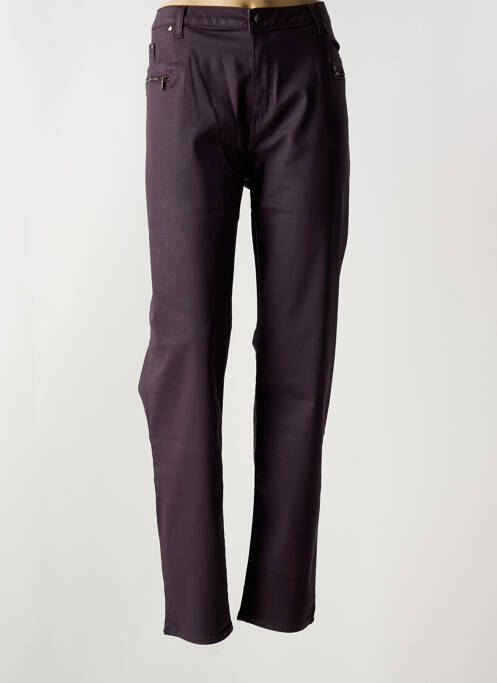 Pantalon slim violet MERI & ESCA femeie