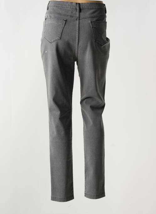 Pantalon slim gri MARBLE femeie