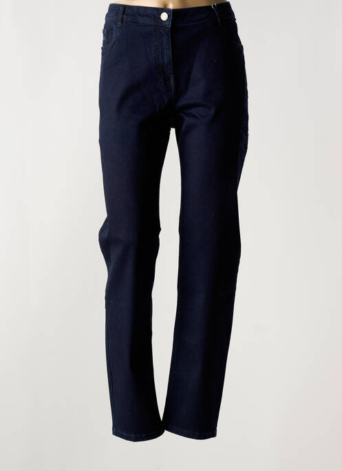 Blugi cu croială slim albastru AGATHE & LOUISE femeie