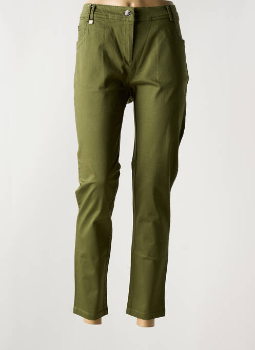 Pantalon 7/8 verde AGATHE & LOUISE femeie