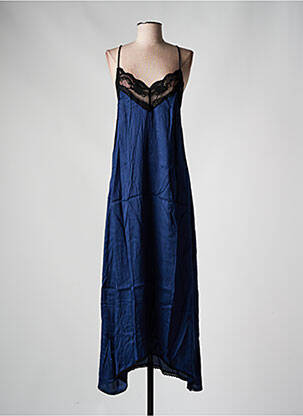 Rochie lungă albastru PINK PLANET femeie