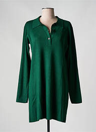 Rochie pulover elasticitate mâneci lungi verde COMPAÑIA FANTASTICA femeie