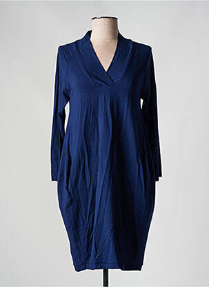 Rochie scurtă mâneci lungi mâneci lungi albastru MASAI femeie