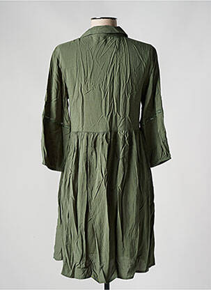Rochie scurtă mâneci 3/4 mâneci 3/4 verde TIFFOSI femeie