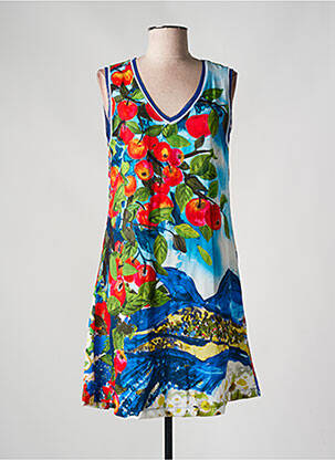 Rochie scurtă albastru MALOKA femeie