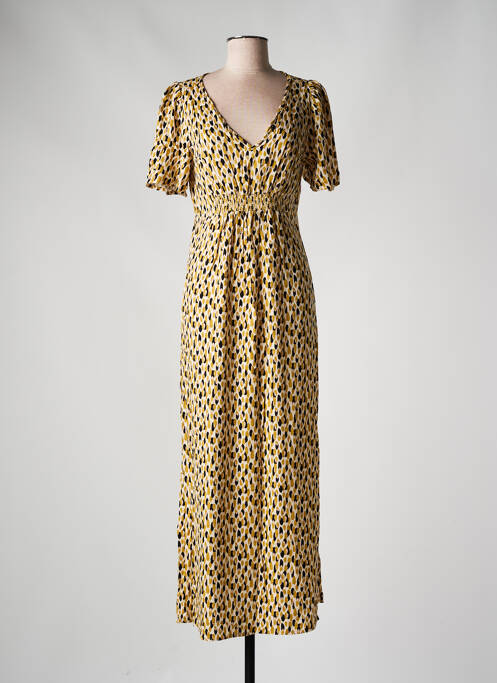 Rochie lungă galben LOLA ESPELETA femeie