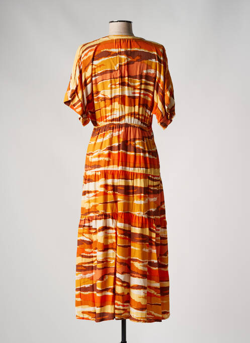 Rochie lungă portocaliu AN' GE femeie