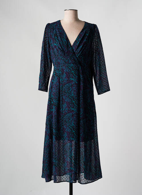 Rochie midi verde LOLA ESPELETA femeie