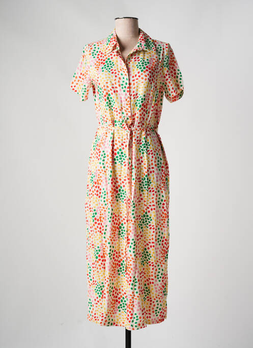 Rochie lungă bej COMPAÑIA FANTASTICA femeie