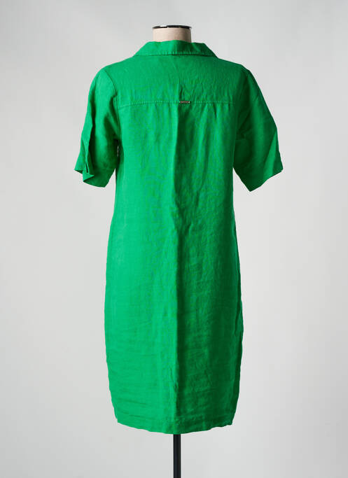 Rochie midi verde MALOKA femeie