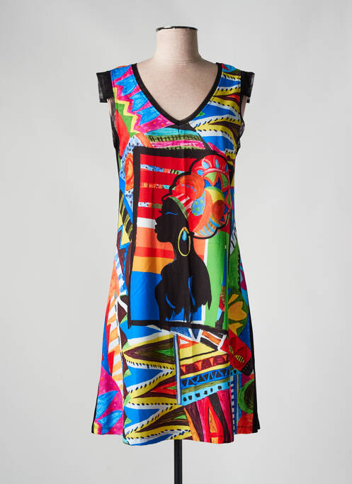 Rochie scurtă negru MALOKA femeie