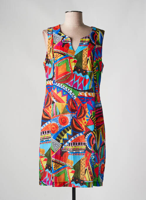 Rochie midi roșu MALOKA femeie