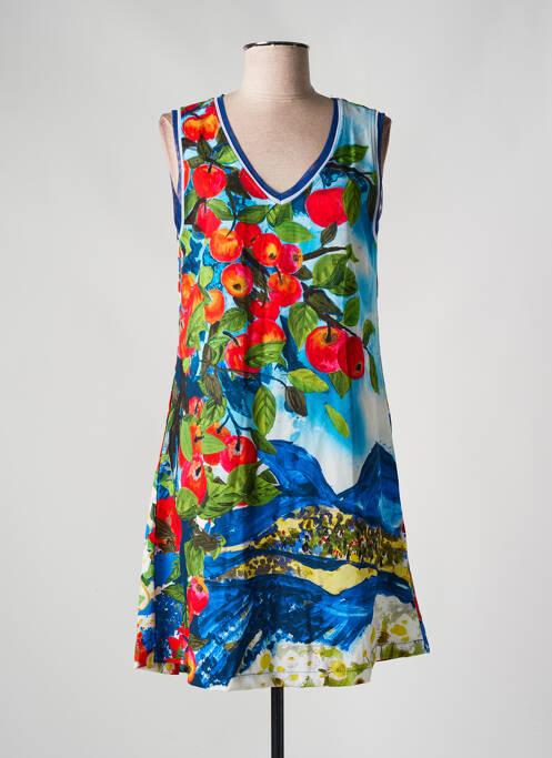 Rochie scurtă albastru MALOKA femeie