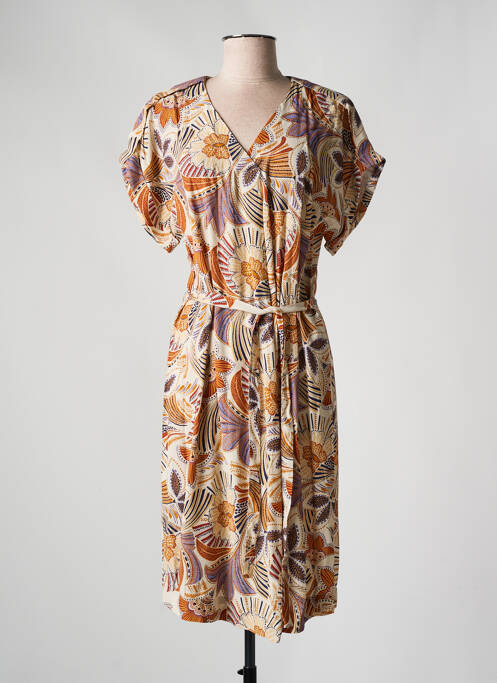 Rochie midi bej DIANE LAURY femeie