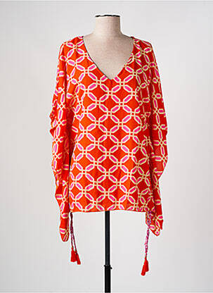 Tunică mâneci scurte portocaliu PINK P femeie