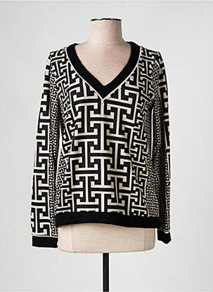 Pulover negru MALOKA femeie