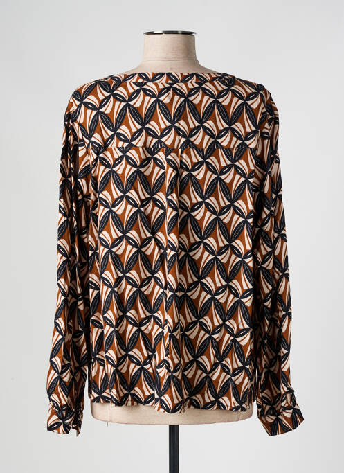 Bluză maro PRINCESSE NOMADE femeie