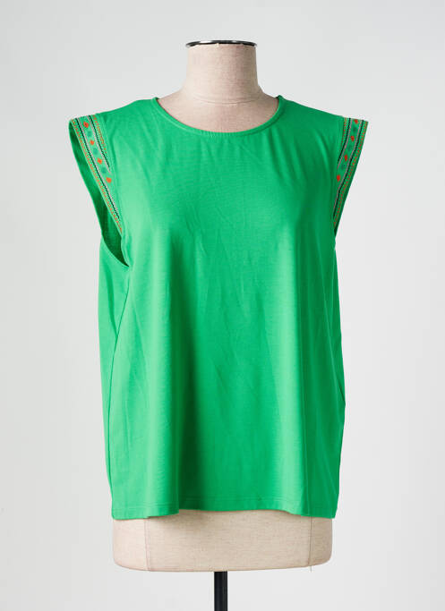 Top verde JULIE GUERLANDE femeie