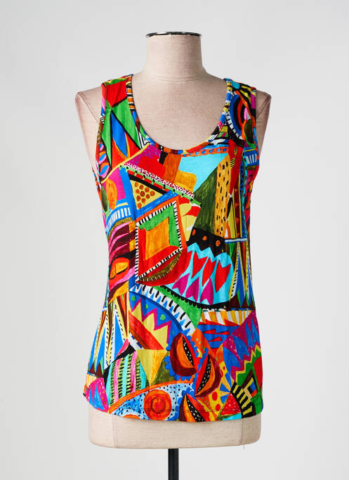 Top portocaliu MALOKA femeie