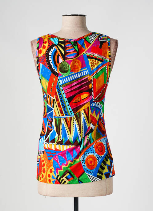 Top portocaliu MALOKA femeie