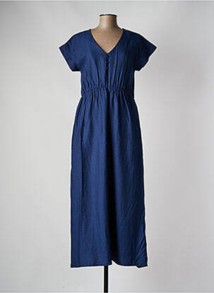 Rochie lungă albastru C'EST BEAU LA VIE femeie