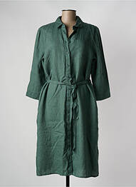 Rochie midi mâneci 3/4 mâneci 3/4 verde STREET ONE femeie