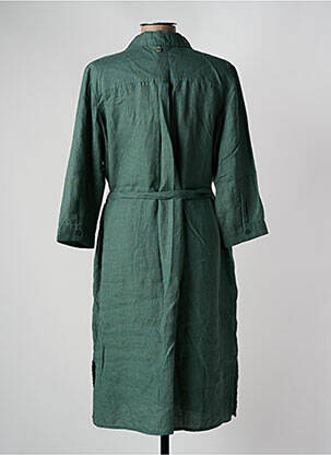 Rochie midi mâneci 3/4 mâneci 3/4 verde STREET ONE femeie