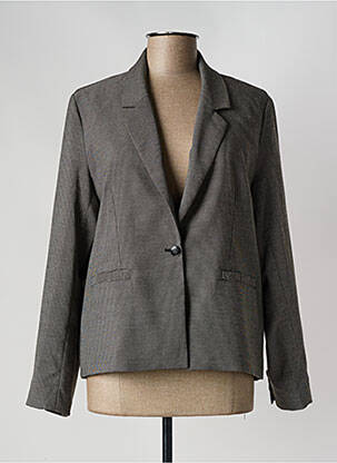 Jachete casual guler tip costum gri LOLA ESPELETA femeie