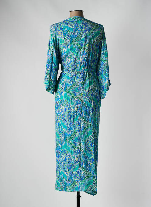 Rochie lungă albastru JULIE GUERLANDE femeie