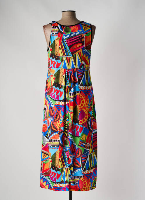 Rochie lungă albastru MALOKA femeie