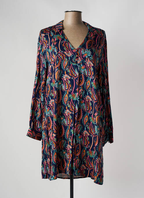 Rochie midi albastru LOLA ESPELETA femeie