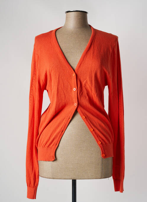 Vestă cu mâneci lungi portocaliu PRINCESSE NOMADE femeie