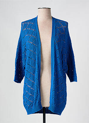 Vestă cu mâneci lungi albastru LOLA ESPELETA femeie