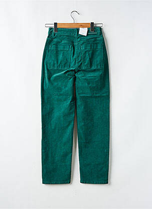 Pantalon drept elasticitate mărime normală verde C'EST BEAU LA VIE femeie