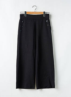 Pantalon 7/8 talie elastică mărime normală negru MASAI femeie